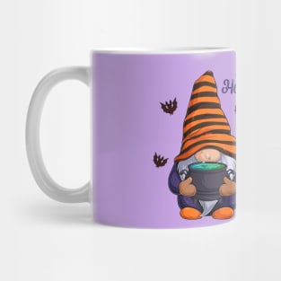 Halloween Cute Gnomes,Disguise,Holding Cauldron Poison,Happy hallowen Mug